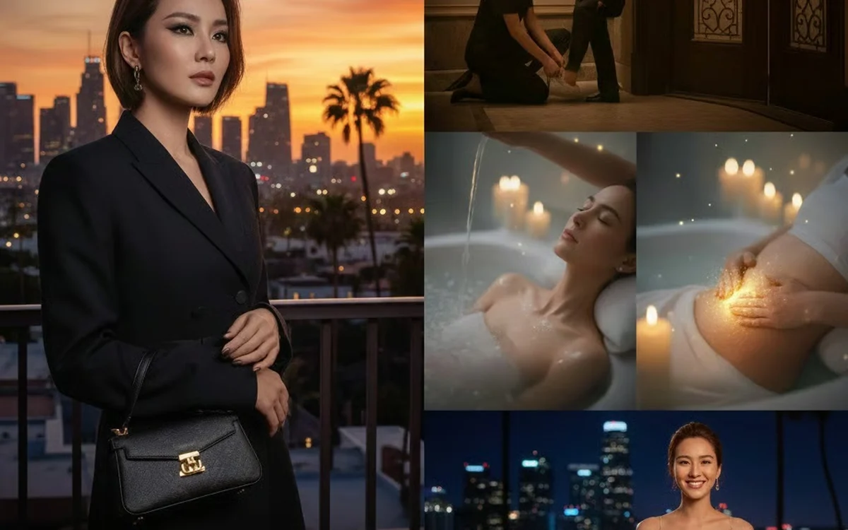 Buổi tối cô cuối cùng đặt điện thoại xuống